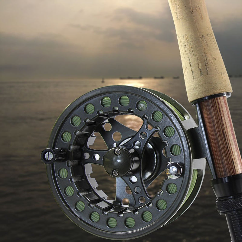 Croch Weight Forward Fly Fishing Line WF 3F 4F 5F 6F 7F 8F 100ft + Backing Line+ 9ft Leader Blue,Green WF-8F 100FT w/ Backing 30LB/100Yds + Fly Leader - NewNest Australia