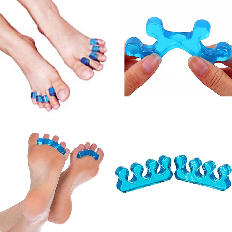 2x PEDIMEND Silicone Gel TOE Separator - Toe Stretcher / Straightener / Spacer - Prevent Toes Overlapping - Avoid Toe Squeezing - Ideal for Dancers & Yogis - UNISEX - Foot Care - NewNest Australia