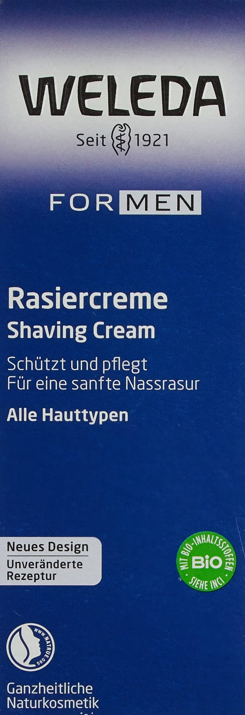 Weleda shaving cream 75 ml - NewNest Australia