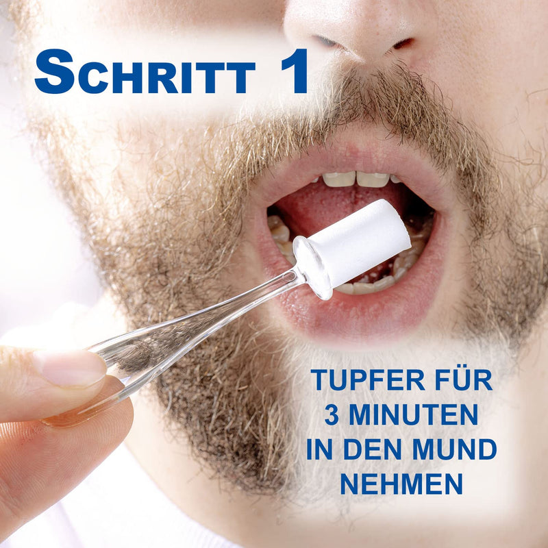 One+Step Multi drug test saliva for 5 types of drugs: THC - amphetamine - cocaine - MDMA - opiates - rapid drug test saliva test - 2 pieces - NewNest Australia