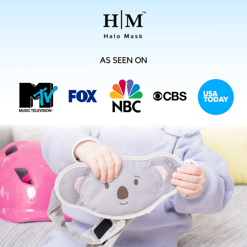 Halo Mask Kids Ice Pack for Injuries -"Kam The Koala" Kids Ice Pack - Cold Compress for Kids - Children's Hot & Cold Packs for Pain Relief, Fever, First Aid - Gel Ice Packs with Storybook - NewNest Australia