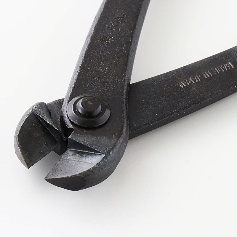 Hanafubuki Wazakura Hand Forged Bonsai Tree Wire Cutter Made in Japan 7.7inch(195mm), Japanese Garden Tool, Rounded Ends - Black 7.7inch(195mm) - NewNest Australia