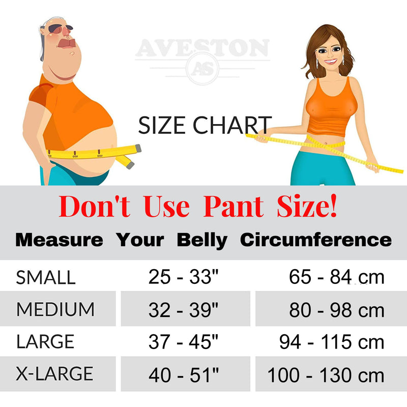 AVESTON Back Brace for Lower Back Pain Relief 6 ribs Belt with Lumbar Pad Support for Men/Women Light Thin Orthopedic Rigid Adjustable Brace Herniated Disc - Size 32 – 39 Inch Around Belly Medium - NewNest Australia