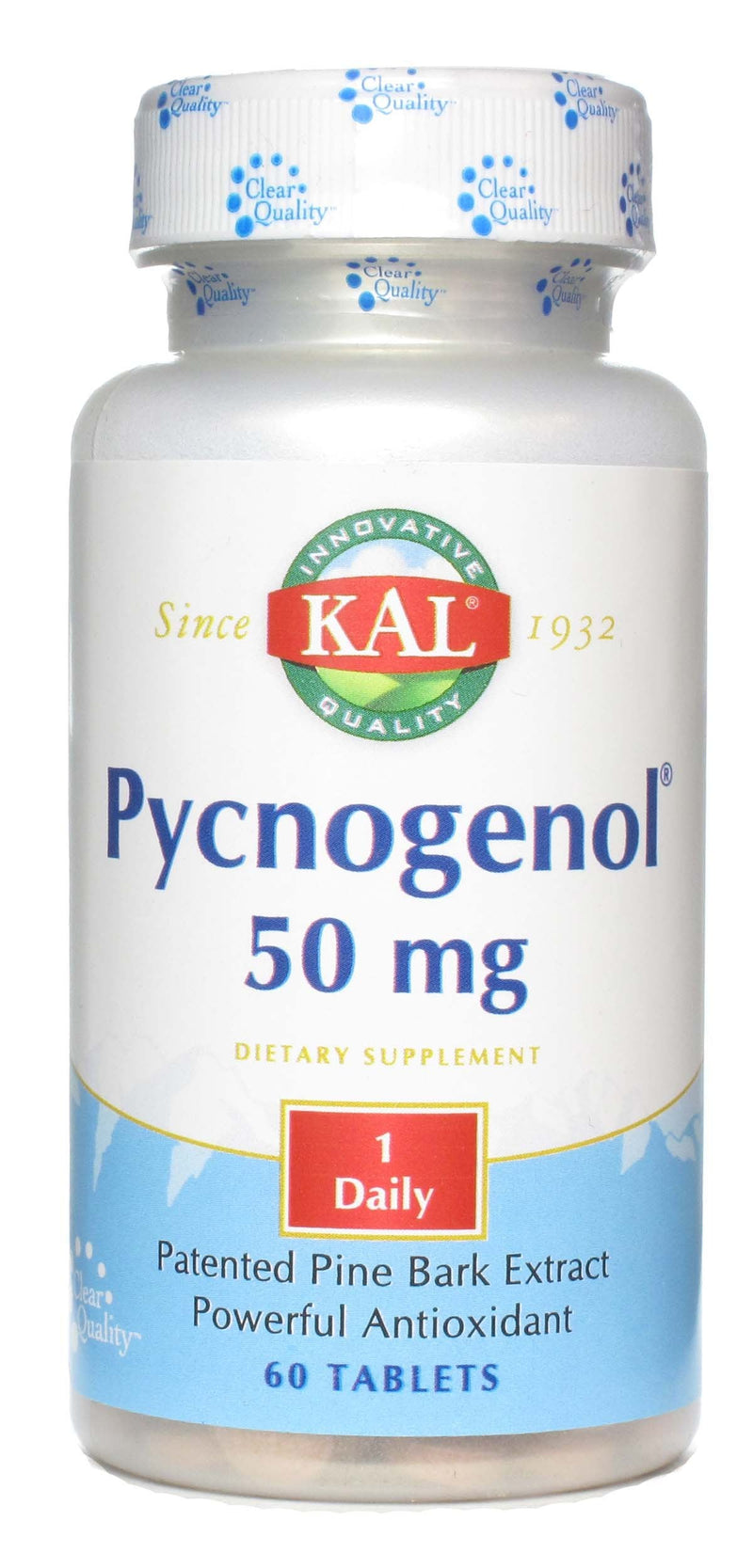 KAL 50 Mg Pycnogenol Tablets, 60 Count - NewNest Australia