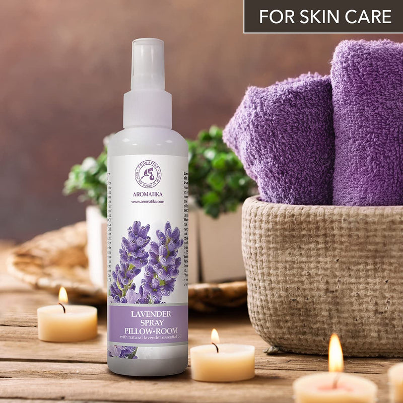 Lavender Aromatic Spray 250 Ml For Air Flavoring - Lavender Pillow Spray - Relaxation - Soothing - Room Spray 250 Ml - Ideal For Yoga & Good Sleep With 100% Pure Lavender Essential Oil - NewNest Australia