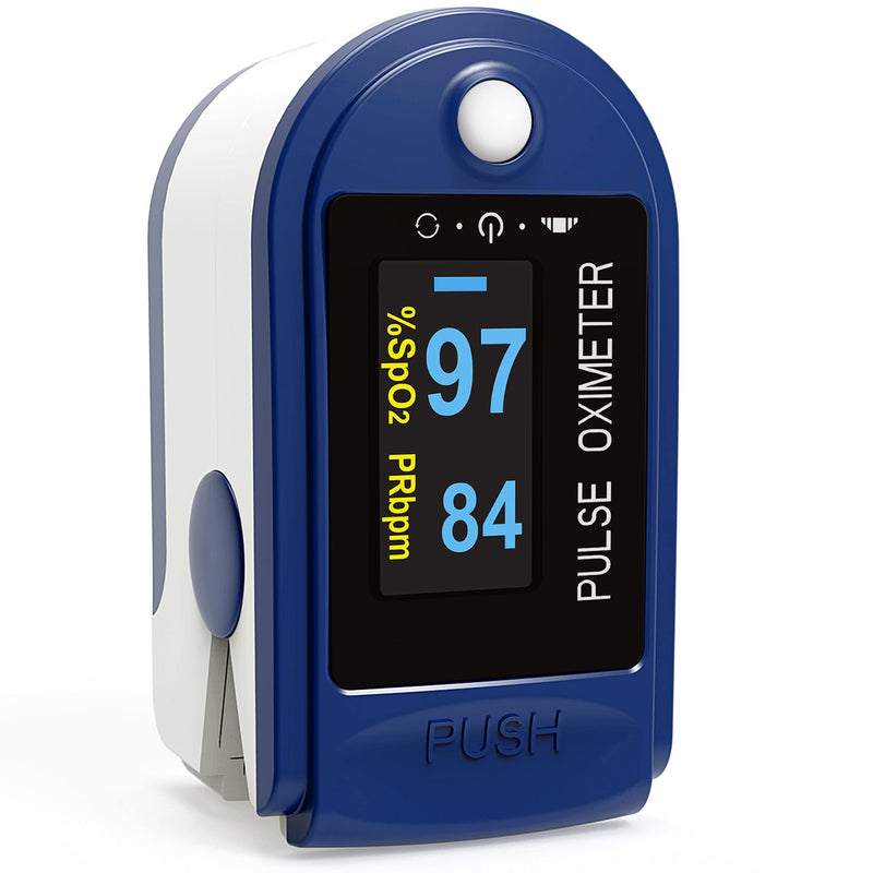 PULOX Unisex - Adult Pulse Oximeter, Dark Blue, PO-200 Solo - NewNest Australia