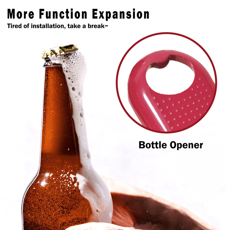 Drywall Panel Lifter, Door Hanging Tool, Multifunctional Drywall Installation Tool, Edge Rasp, Bottle Opener - NewNest Australia