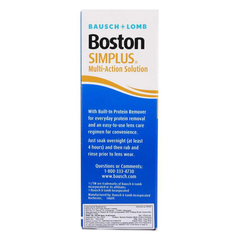 Boston Simplus Multi-action Solution, 3.5 Fluid Ounce 3.5 Ounce - NewNest Australia