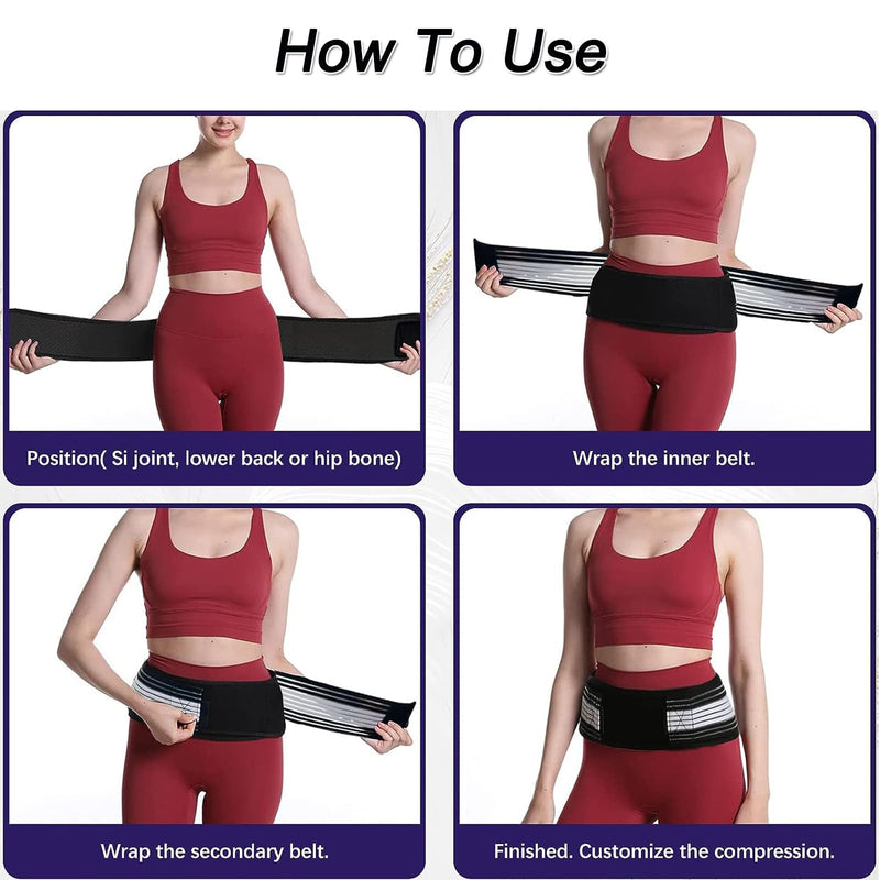 Support Belt For Lower Back Hip Orthoses For Hip Injuries, Belt