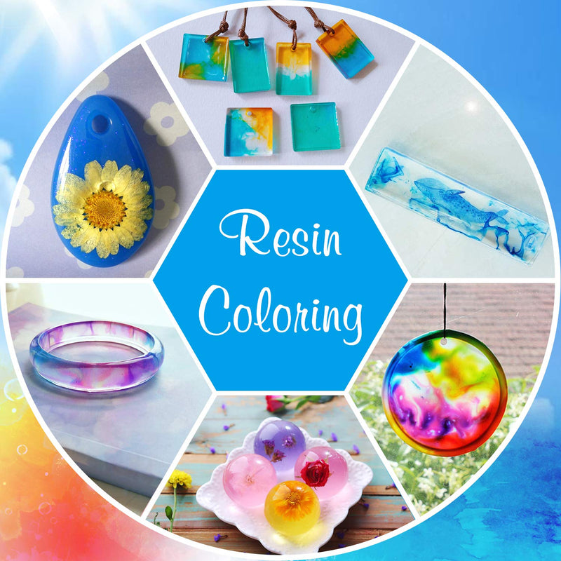 UV Resin 500g - Crystal Clear Improved Ultraviolet Curing Epoxy Resin for DIY Jewelry Making, Craft Decoration - Hard UV Glue Solar Cure Sunlight Activated Resin for Casting & Coating, DIY Resin Mold - NewNest Australia