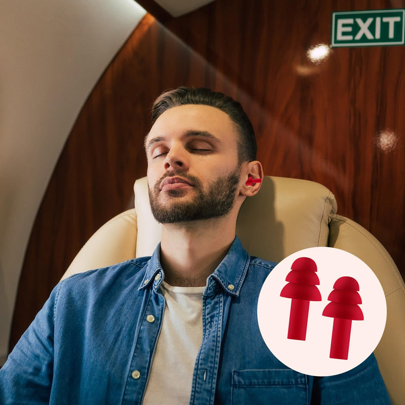 Sibba Ear Plugs For Sleeping Noise Canceling 8 Pairs Reusable Silicone Ear Plugs Noise Reduction Soft Waterproof Ear Protection For Swimming Snoring Concerts Work Noisy Places - NewNest Australia