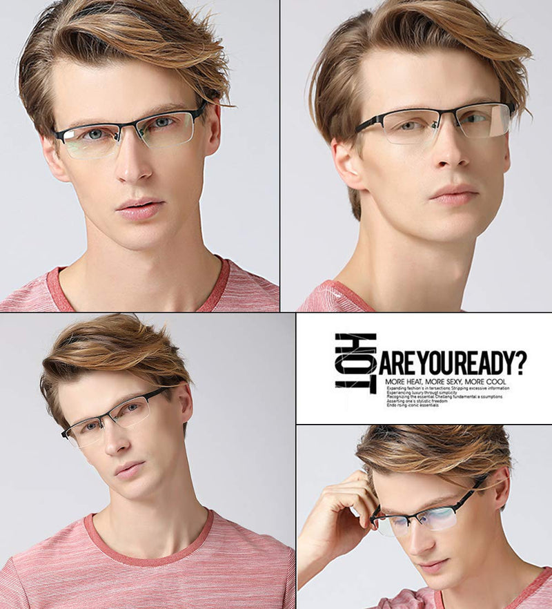 ALWAYSUV Nearsightedness Glasses Myopia Glasses Nerd Glasses with Diopters -1.0 to -4.0 -4.0 Diopters (Pack of 1) - NewNest Australia