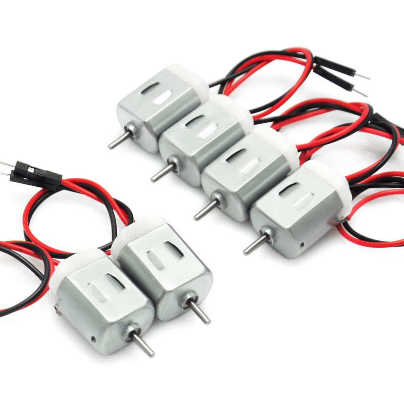 Gikfun 1.5V-6V Type 130 Miniature DC Motors for Arduino Hobby Projects DIY (Case Pack of 6) EK1450 - NewNest Australia