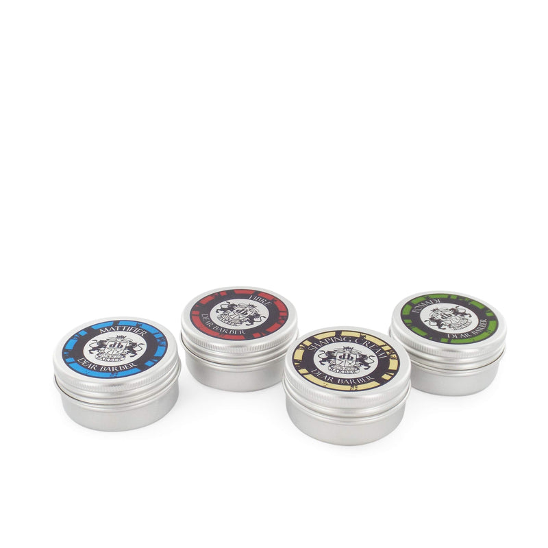Dear Barber Mens Hair Styling Pomade, Travel Size Tin, Strong Hold Pomade, High Shine Finish, Easily Washable, Controls Curly Frizzy Hair, 20ml 20 ml (Pack of 1) - NewNest Australia