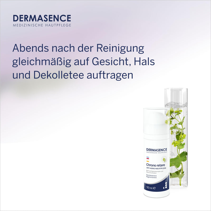 DERMASENCE Chrono retare anti-aging night care, 50 ml - Revitalizing face cream for the night - NewNest Australia