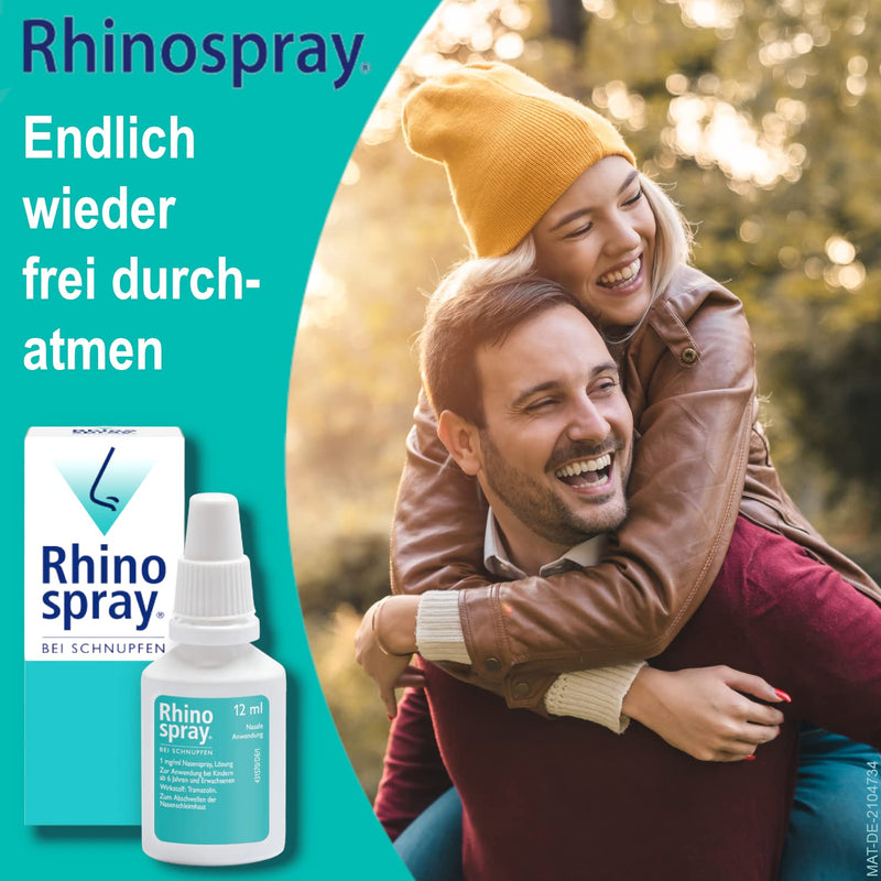 Rhinospray® for colds - clears the nose quickly and effectively with tramazoline - 12 ml 12 ml (pack of 1) - NewNest Australia