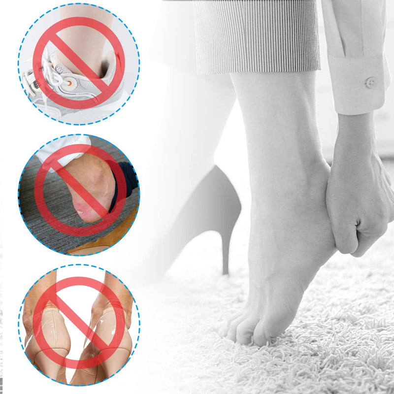 3 Pairs Of Heel Cushion Pads, Heel Protection, Heel Grips, Shoe Pads, Self-Adhesive Heel Grip Liner, For Reduction, Prevents Grinding Of Feet (Black, Grey, Beige) - NewNest Australia
