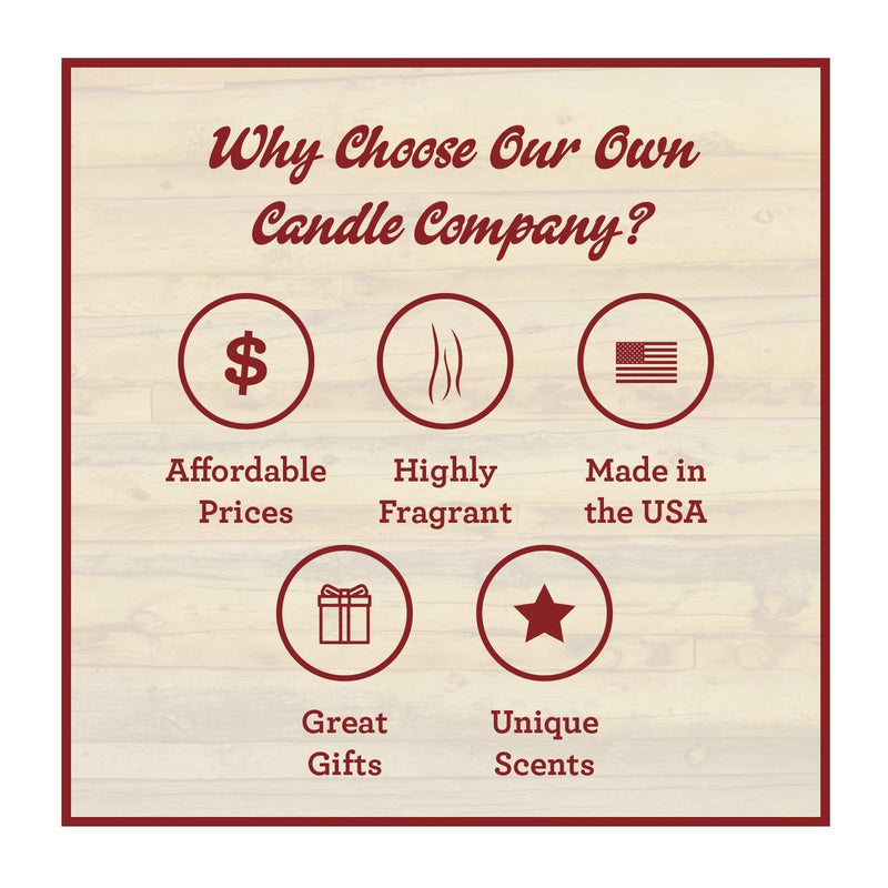Our Own Candle Company Premium Wax Melt, Apple Pie, 6 Cubes, 2.4 oz (4 Pack) 6 Cubes (4 Pack) - NewNest Australia
