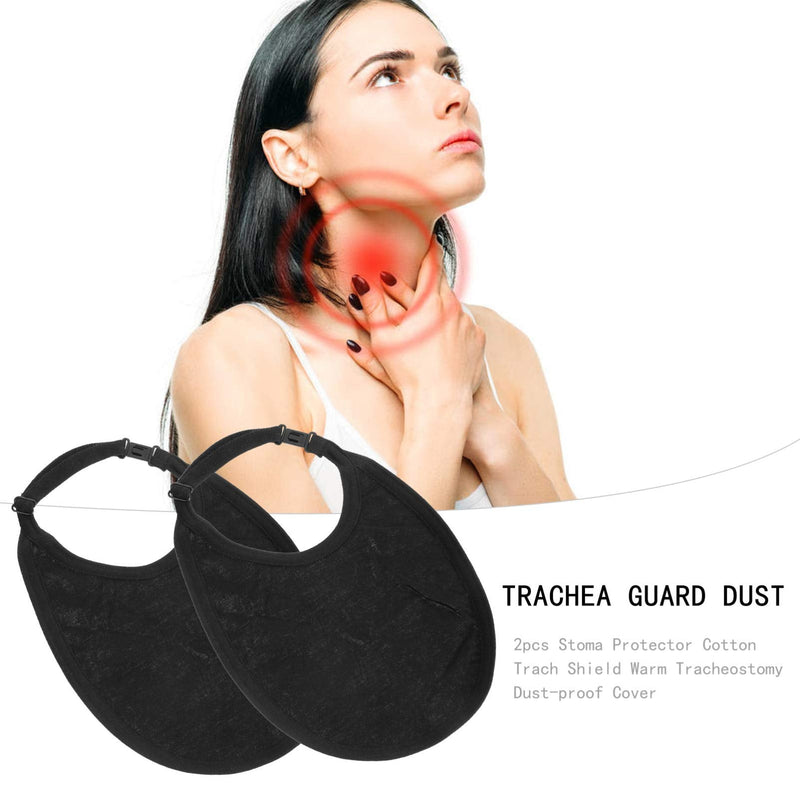 EXCEART 2pcs Neck Trachea Cover Protector Breathable Neck Stoma Dust- Proof Protector for Tracheostomy - NewNest Australia