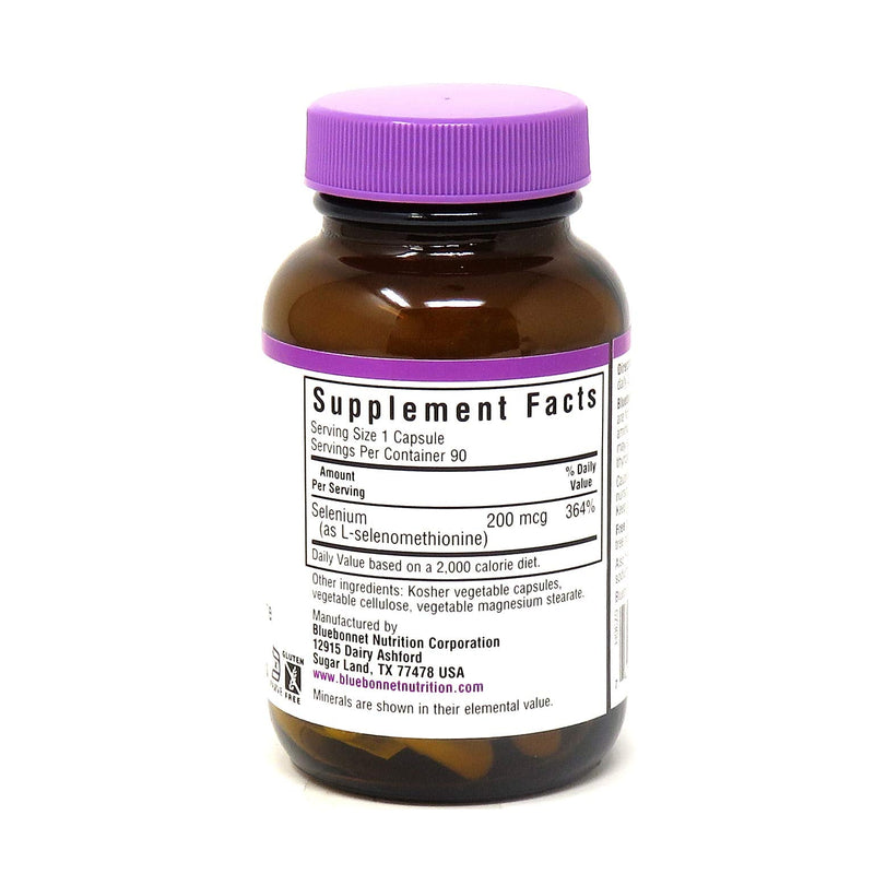 BLUEBONNET NUTRITION SELENIUM 200 mcg - NewNest Australia