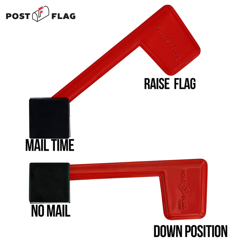 Universal Peel and Stick Replacement Mailbox Flag Replacement (No Tools Required, Fits Any Mail Box) - NewNest Australia
