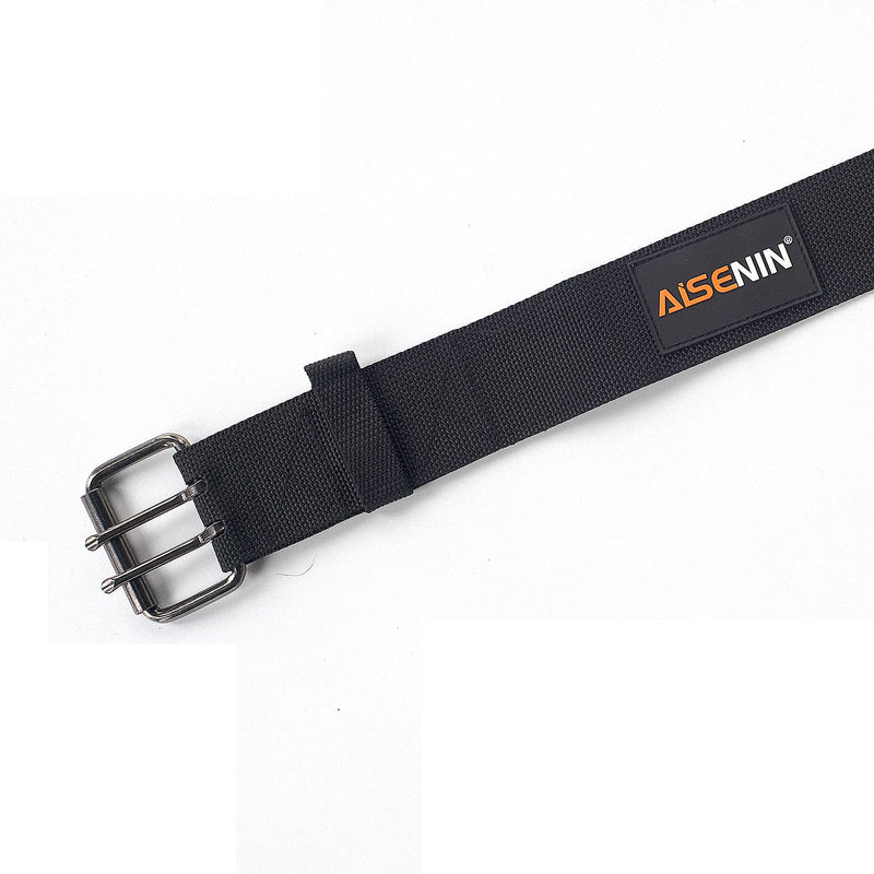 AISENIN 2 inch Padded Tool Belt Work Tool Belt for Heavy Duty Work(Black) Black - NewNest Australia