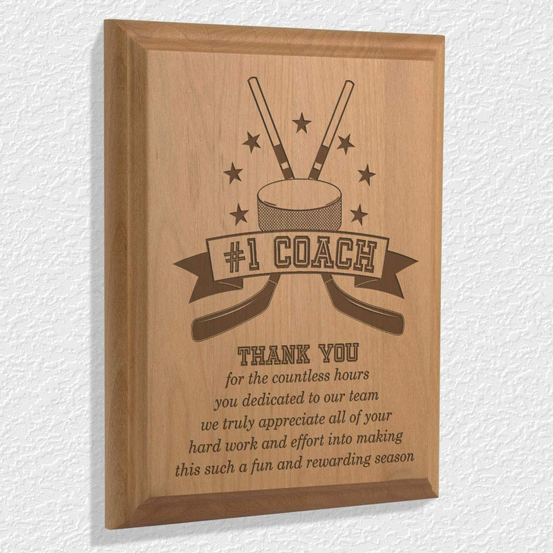 NewNest Australia - Kate Posh - #1 Hockey Coach Plaque and Award 