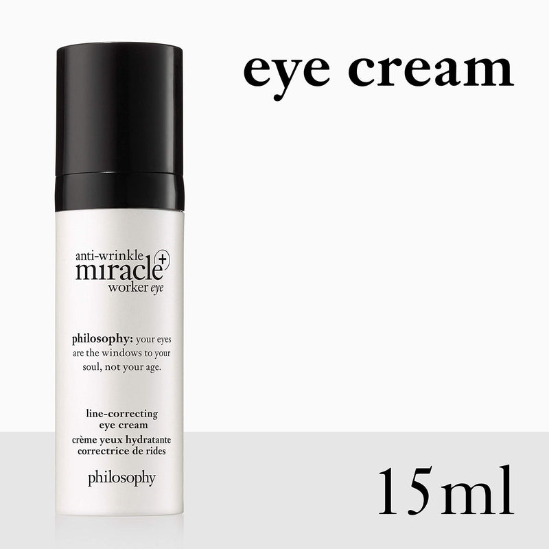 philosophy anti-wrinkle miracle worker eye cream 15ml | eye cream for dark circles - NewNest Australia