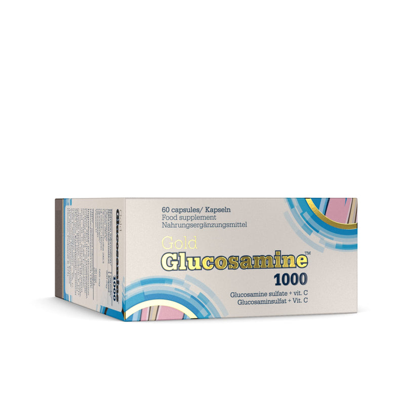 Olimp Labs - Glucosamine 1000 Gold Caps. Dietary supplement in capsule form with glucosamine sulfate and enriched with vitamin C (60 capsules) - NewNest Australia