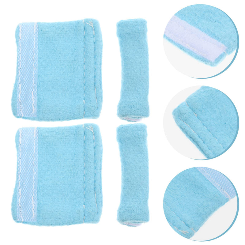 Beavorty 4pcs Nasal Cannula Wraps Cannula Ear Cushion Soft Ear Savers Masks Ear Protectors Extender Fabric Ear Grips Eyeglass Hooks for Kid Adults - NewNest Australia