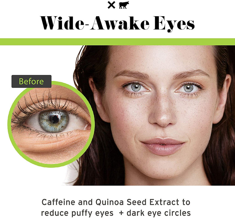 No B.S. Caffeine Eye Cream With Hyaluronic Acid and Plant Based Squalane. Firming Under Eye Cream For Dark Circles And Crows Feet Wrinkles. Puffy Eye Treatment. Rapid Results. Single - NewNest Australia