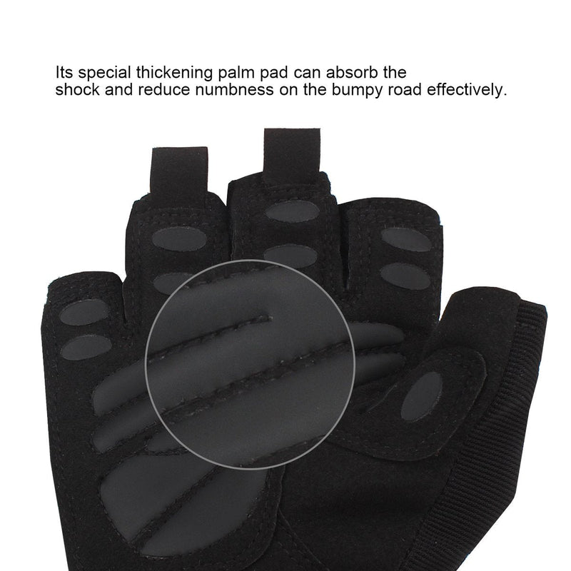 Trideer Padded Workout Gloves for Men - Gym Weight Lifting Gloves with Wrist Wrap Support, Full Palm Protection & Extra Grips for Weightlifting, Exercise, Cross Training, Fitness, Pull-up Black XL (8.6-9.25 in) - NewNest Australia