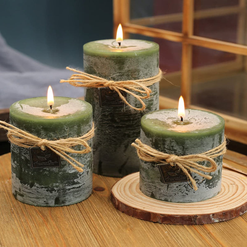 4 Sizes Cylinder Silicone Candle Molds for Candle Making, Pillar Candle Molds Resin Mould, Epoxy Resin Casting Molds for DIY Crafts, Wax Candles Making, Soaps, Clay (4pcs) - NewNest Australia