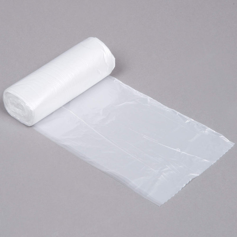 4 Gallon Trash Bags - 100 Small Mini Garbage Bags | 17" x 18" Clear Waste Basket Trash Bags | Bulk Plastic Bathroom Trash Can Liners 100 Pack - NewNest Australia
