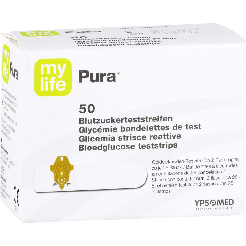 Mylife Pura Blood Sugar Test Strips Pack of 50 - NewNest Australia