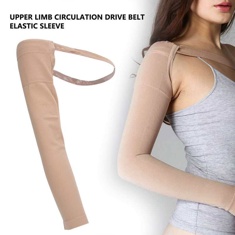 Post Mastectomy Compression Sleeve, Elastic Lymphedema Sleeve Arm Swelling Arm Lymphedema Edema Arm Support Brace for Preventing Arm Lymphedema and Other Symptoms(M) M - NewNest Australia