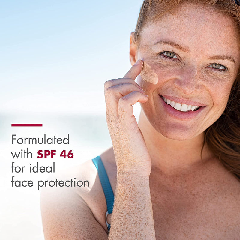 EltaMD UV Clear Tinted Face Sunscreen Broad-Spectrum SPF 46 Face Sunscreen for Sensitive Skin or Acne-Prone Skin, Oil-Free, Lightweight, Sheer, Mineral-Based Face Sunscreen with Zinc Oxide, 1.7 oz - NewNest Australia