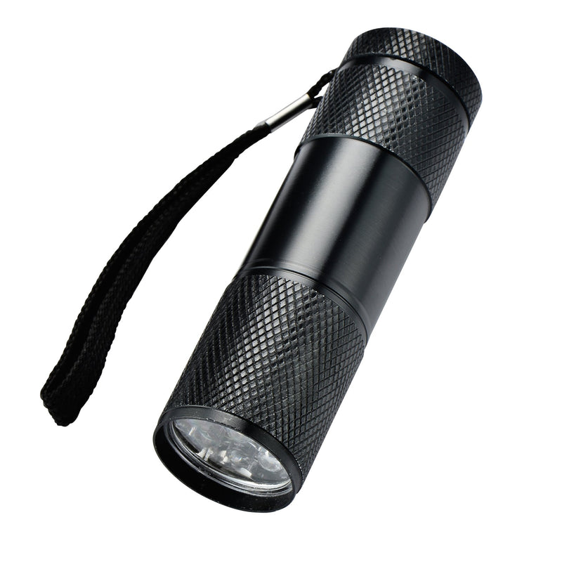 Optimal Shop 6 Pack UV Blacklight 9 LED Flashlight Torch Light Outdoors Etc (6 Pack) - NewNest Australia