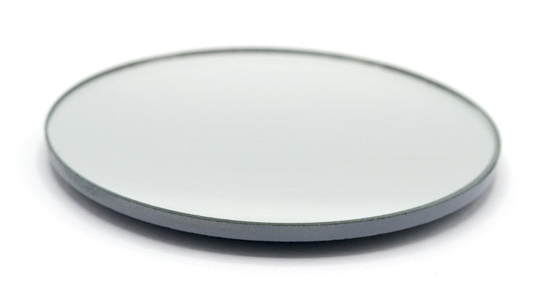 Concave Mirror - 3" Dia, 100mm Focal Length - 2.8mm Thick - Glass - Eisco Labs - NewNest Australia