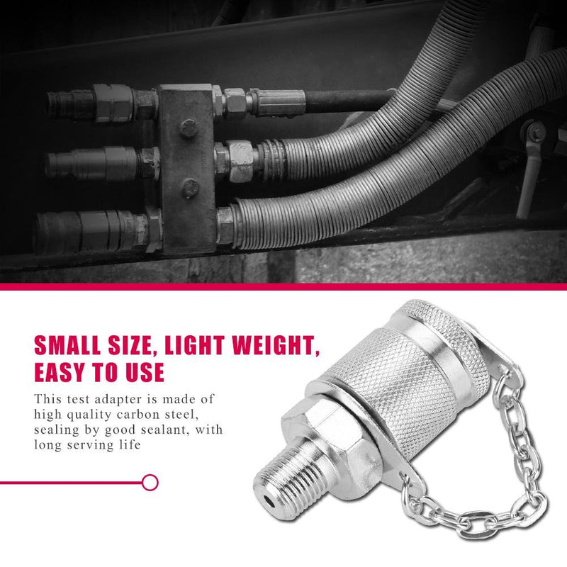 63MPa/630BAR Hydraulic Pressure Test Point Testing Coupling Adapter for Hydraulic System(G1/8) - NewNest Australia