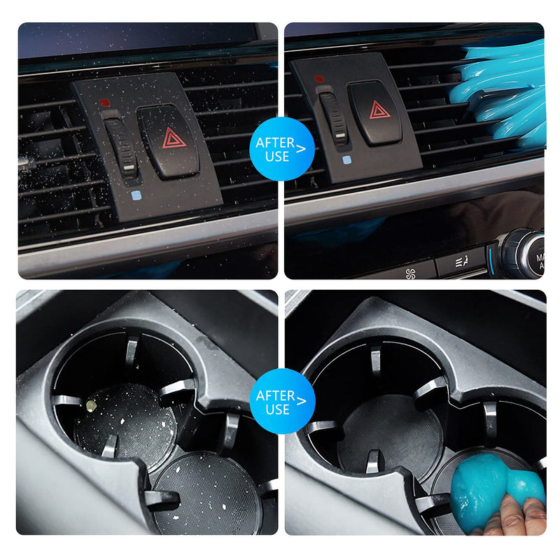 Cleaning Gel for Car Detailing Putty Car Vent Cleaner Goo Cleaning Putty Gel Auto Detailing Tools Car Interior Cleaner Dust Cleaning Mud for Cars Dust Cleaner Slime Keyboard Cleaner Gel (3Pack) - NewNest Australia