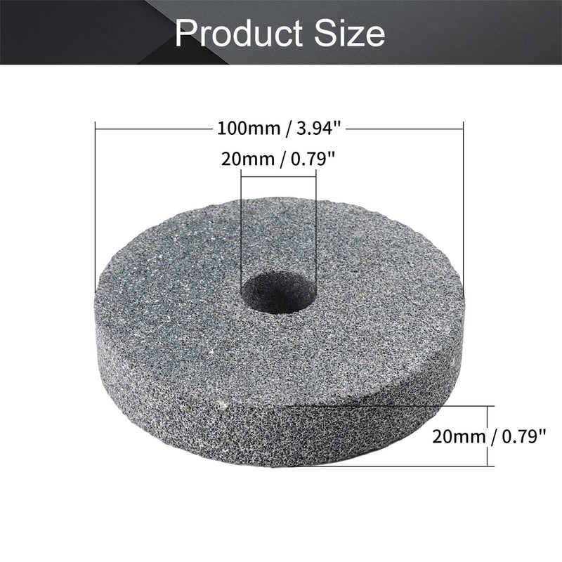 Utoolmart Grinding Wheels,100mm / 3.94-Inch Brown Corundum, Abrasive Wheel for Metal Materials 60 Grits 1pcs 100*20*20（60#）1pcs - NewNest Australia