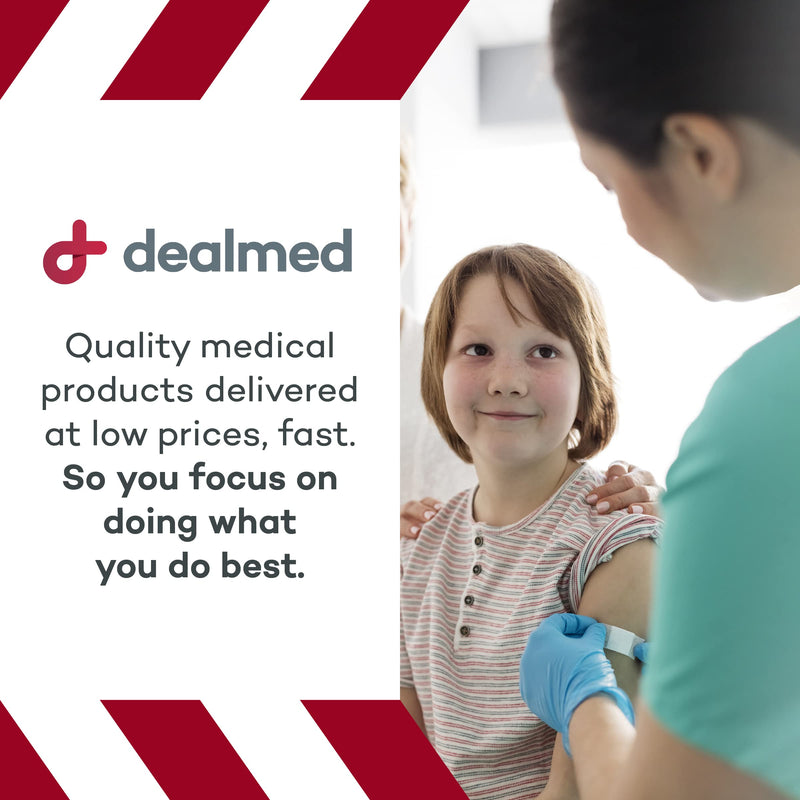 Dealmed Fabric Flexible Adhesive Bandages – 100 Count (1 Pack) Bandages with Non-Stick Pad, Latex Free, Wound Care for First Aid Kit, 3" x 3/4" 1 - NewNest Australia