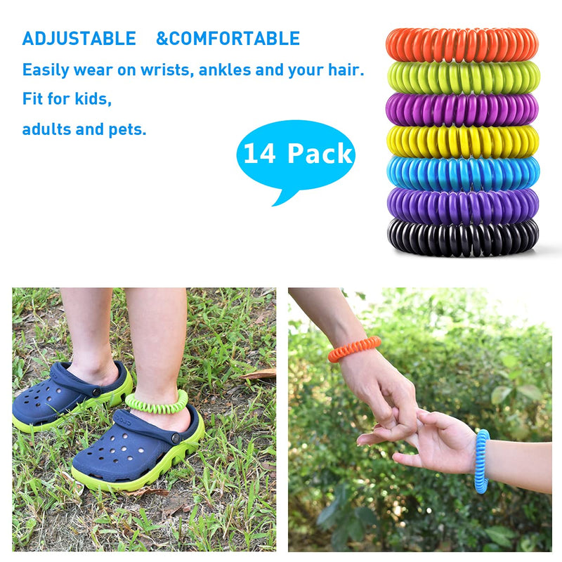 14 Pack Mosquito Bracelets for Kids Adult - NewNest Australia