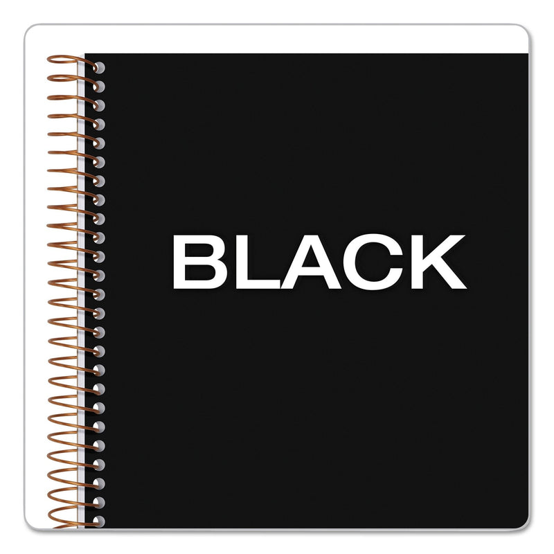 TOPS Products Journal Notetaking Planner, Wirebound, Ruled, 8-1/2"x6-3/4", Black (TOP63827) , White - NewNest Australia