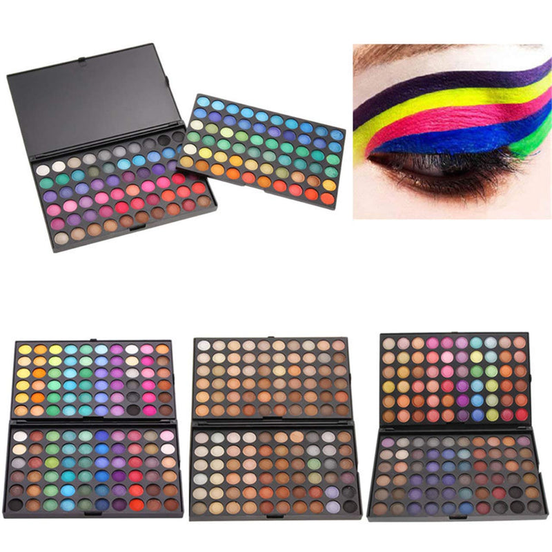 FantasyDay® Professional 120 Colours Eyeshadow Palette Makeup Contouring Kit #1 - Ideal for Professional and Daily Use - NewNest Australia