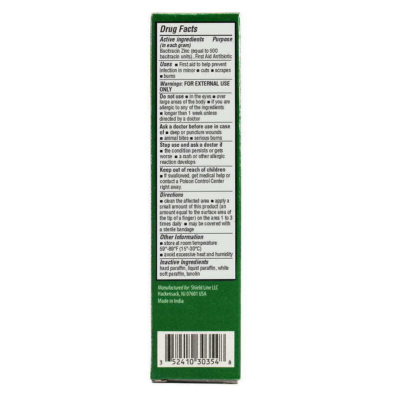 Medpride Bacitracin Zinc Ointment| Essential Antibiotic First-Aid Supplies for Home| Relief for Chaffing, Diaper Rash, Dermatitis, Eczema, Itchy/ Dry Skin| 1 Oz Tube| 4 Pack - NewNest Australia