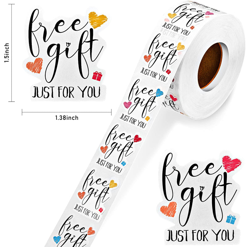 1000 Pieces Just for You Labels Stickers 1 Roll Irregular Shape Present Stickers Thank You Roll Stickers Boutique Stickers Small Business Stickers Handmade Label Stickers for Packaging - NewNest Australia