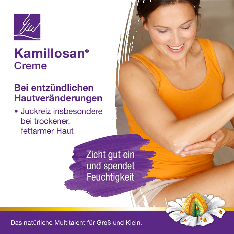 Kamillosan Cream: Anti-inflammatory wound and healing cream for skin care for neurodermatitis and eczema, 100 g 100 g (pack of 1) - NewNest Australia