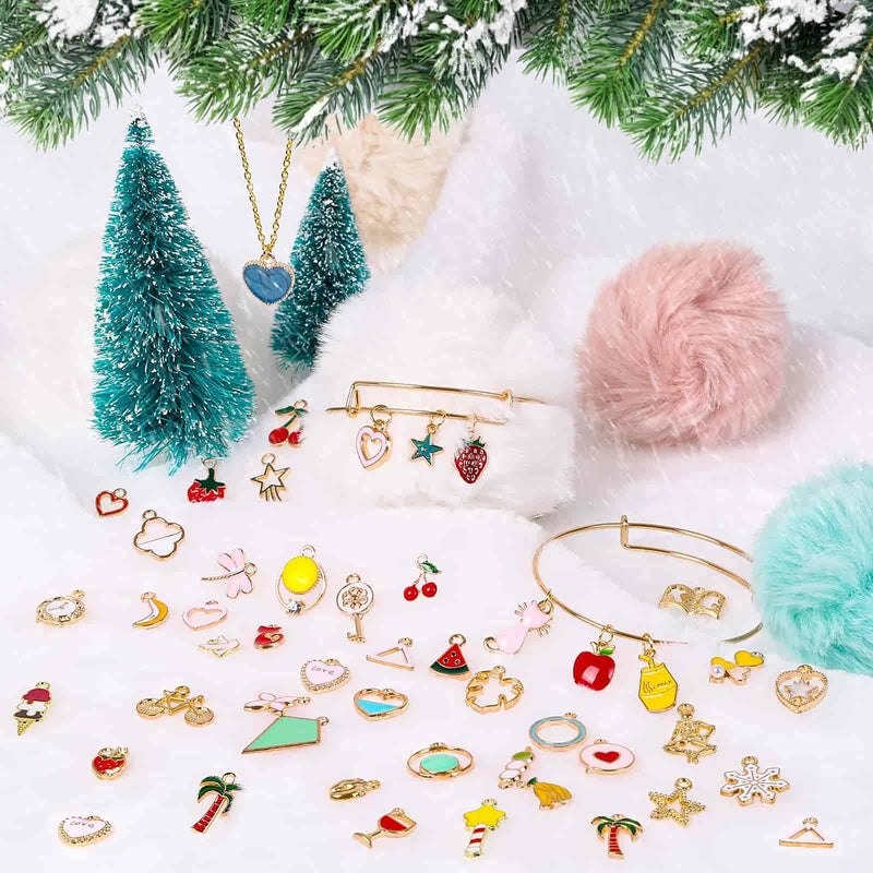 200Pcs Charms for Jewelry Making, Gikasa Assorted Jewelry Bangle Charms, Wholesale Mixed Bulk Metal Earring Charms for DIY Necklace Bracelet Jewelry Making and Crafting - NewNest Australia